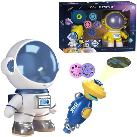 Astronauta z projektorem na pilota Astronauta z projektorem na pilota