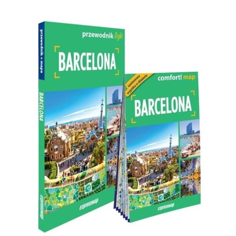 Barcelona light: przewodnik + mapa Barcelona light: przewodnik + mapa