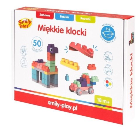 Klocki miękkie 50el Klocki miękkie 50el