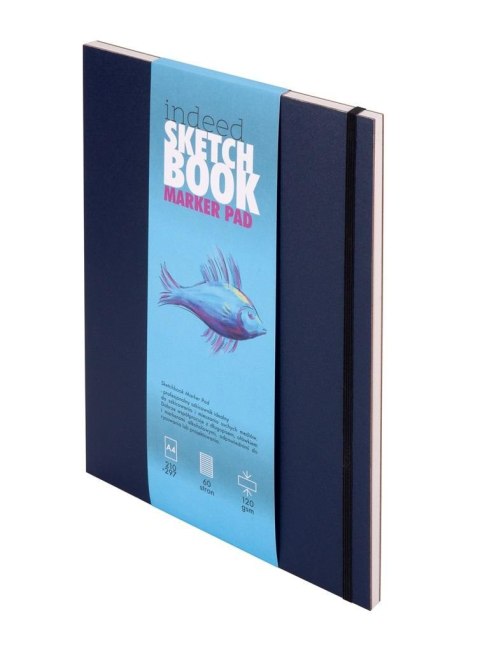Szkicownik Indeed Marker Pad A4 granatowy Szkicownik Indeed Marker Pad A4 granatowy