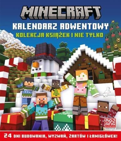 Minecraft. Kalendarz adwentowy. Kolekcja książek.. Minecraft. Kalendarz adwentowy. Kolekcja książek..