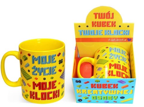 Kubek Gigant G 061 Moje życie, moje klocki Kubek Gigant G 061 Moje życie, moje klocki