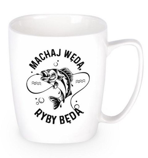 Kubek machaj wędą ryby będą Kubek machaj wędą ryby będą