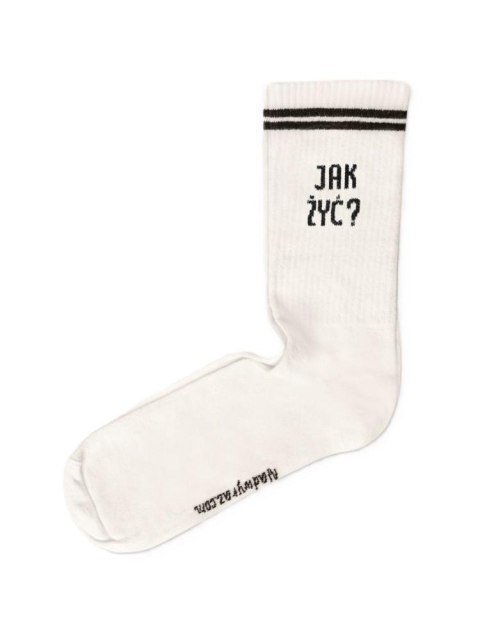 Skarpety jak żyć ecru 36-40 Skarpety jak żyć ecru 36-40