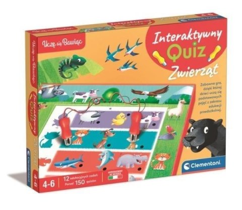 Uczę się bawiąc. Interaktywny quiz Zwierzęta Uczę się bawiąc. Interaktywny quiz Zwierzęta