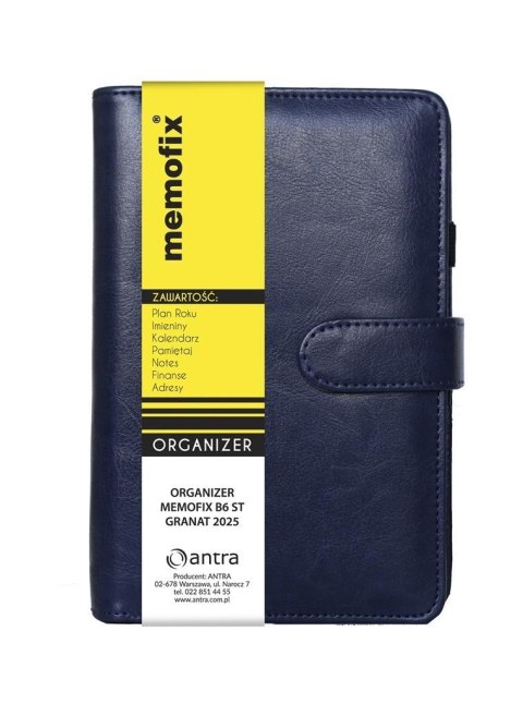 Organizer Memofix B6 ST granatowy Organizer Memofix B6 ST granatowy