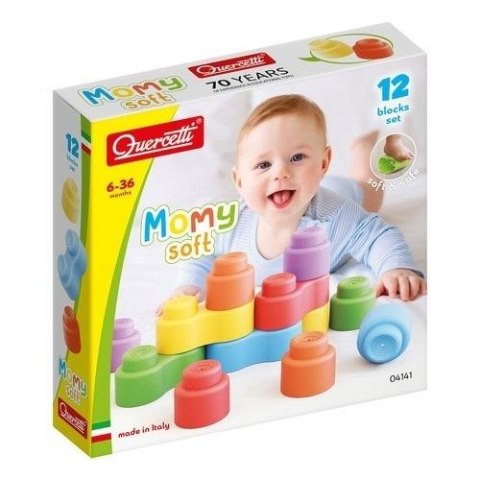 Klocki Momy Soft miękkie 12el Klocki Momy Soft miękkie 12el