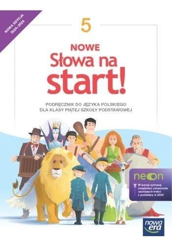 J.Polski SP 5 Nowe Słowa na start neon Podr w.2024 J.Polski SP 5 Nowe Słowa na start neon Podr w.2024