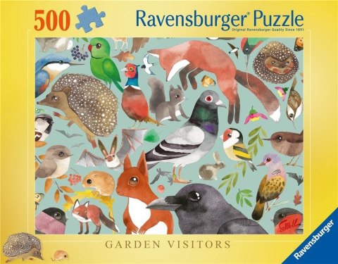 Puzzle 2D 500 Mieszkańcy ogrodów Puzzle 2D 500 Mieszkańcy ogrodów