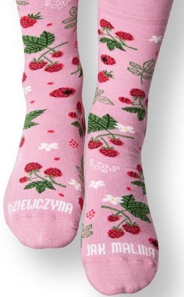 Skarpety dziewczyna jak malina 36-40 Skarpety dziewczyna jak malina 36-40