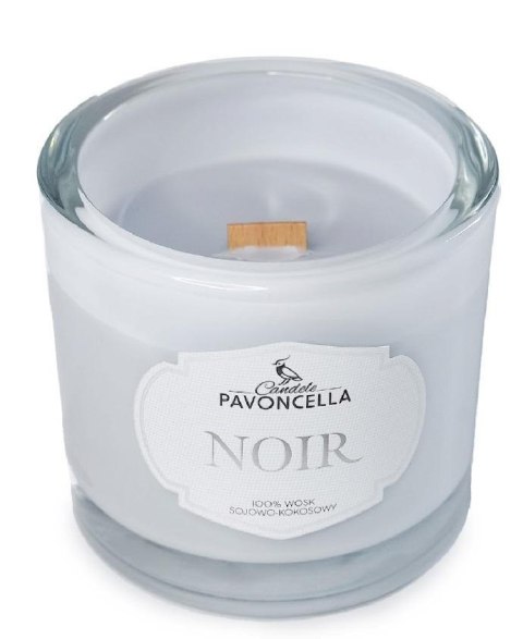 Świeczka sojowa Noir biała 170g Świeczka sojowa Noir biała 170g