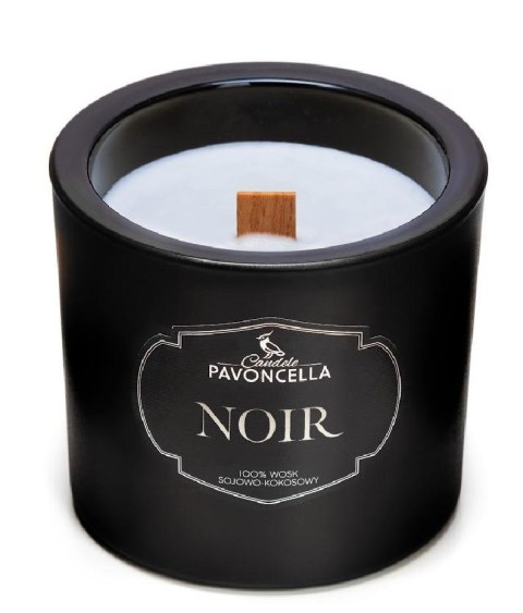 Świeczka sojowa Noir czarna 170g Świeczka sojowa Noir czarna 170g
