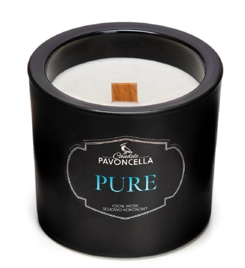 Świeczka sojowa Pure czarna 170g Świeczka sojowa Pure czarna 170g