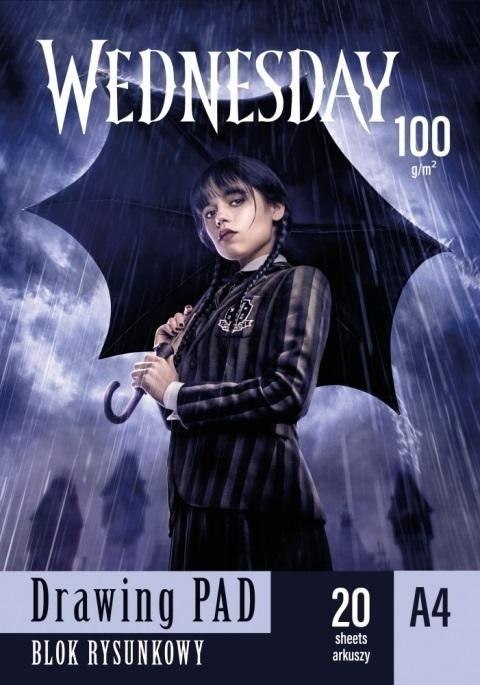 Blok rysunkowy A4/20K Wednesday (10szt) ASTRA Blok rysunkowy A4/20K Wednesday (10szt) ASTRA