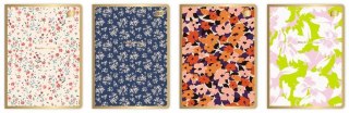 Zeszyt A5/80K kratka Metallic Floral (10szt)