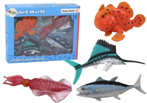 Figurki zwierzęta morskie 4szt Figurki zwierzęta morskie 4szt