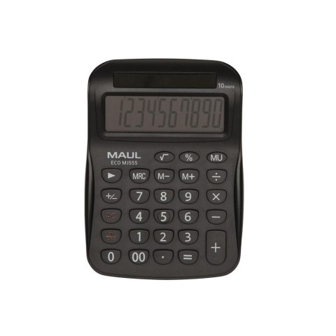 Kalkulator biurkowy ECO MJ555 10-pozycyjny czarny Kalkulator biurkowy ECO MJ555 10-pozycyjny czarny