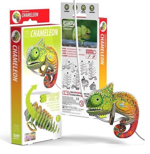 Kameleon Eugy. Eko Układanka 3D Kameleon Eugy. Eko Układanka 3D