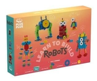 Klocki Plus-Plus Naucz się budować Roboty 275el Klocki Plus-Plus Naucz się budować Roboty 275el