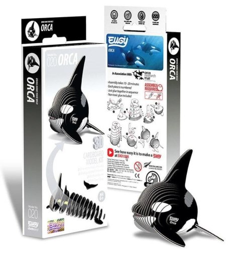 Orka Eugy. Eko Układanka 3D Orka Eugy. Eko Układanka 3D