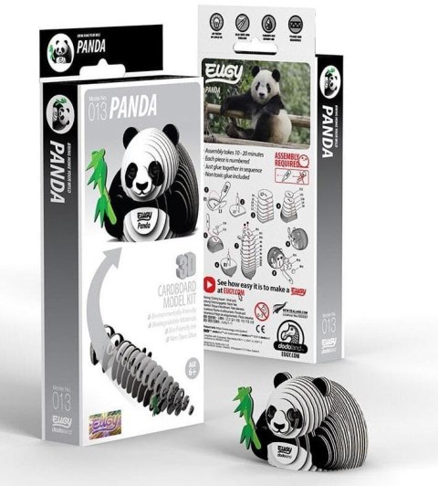 Panda Eugy. Eko Układanka 3D Panda Eugy. Eko Układanka 3D