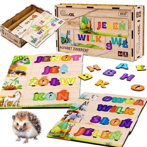 Puzzle alfabet zwierzat Puzzle alfabet zwierzat