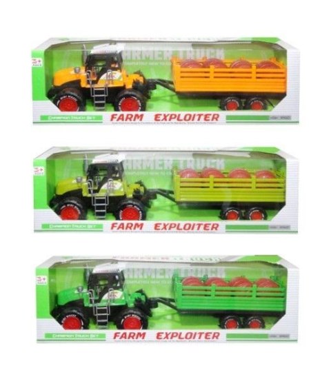 Traktor z przyczepą MIX Traktor z przyczepą MIX