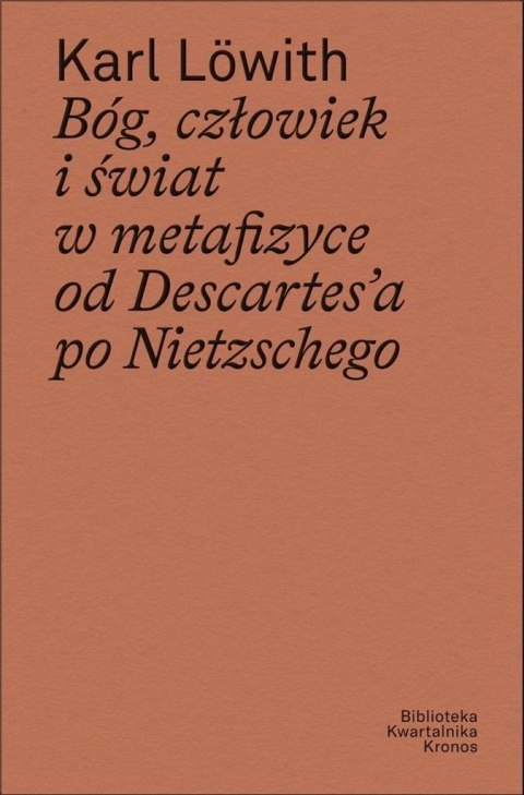 Bóg, człowiek i świat w metafizyce Bóg, człowiek i świat w metafizyce