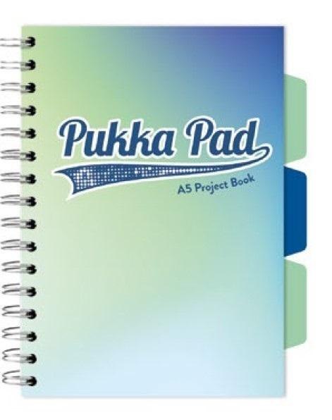 Project Book Seafoam A5/100K kratka morski (3szt) Project Book Seafoam A5/100K kratka morski (3szt)