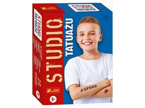 Studio tatuażu. Zestaw dla chłopców Studio tatuażu. Zestaw dla chłopców