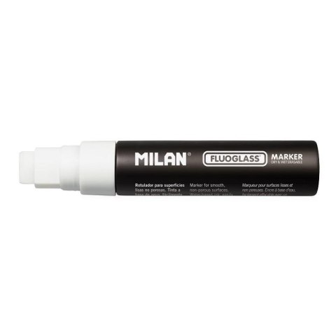 Marker do szyb Fluoglass 15mm biały MILAN Marker do szyb Fluoglass 15mm biały MILAN