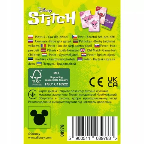 Stitch Karty Piotruś gra karciana Trefl Stitch Karty Piotruś gra karciana Trefl