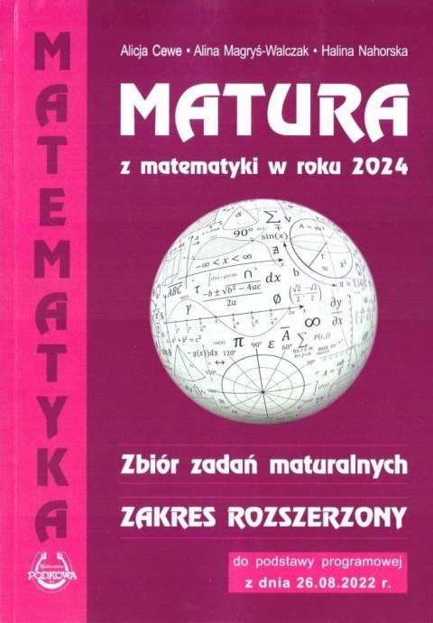 Matura z matematyki 2024 zbiór zadań ZR Matura z matematyki 2024 zbiór zadań ZR