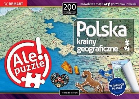 Puzzle - Polska Krainy geograficzne Puzzle - Polska Krainy geograficzne