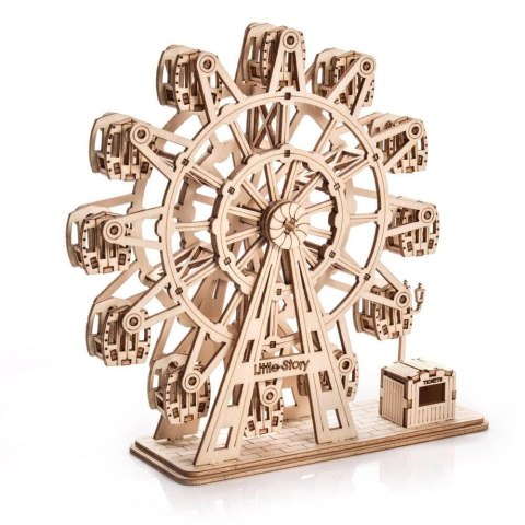 Puzzle drewniane 3D Diabelski Młyn Puzzle drewniane 3D Diabelski Młyn