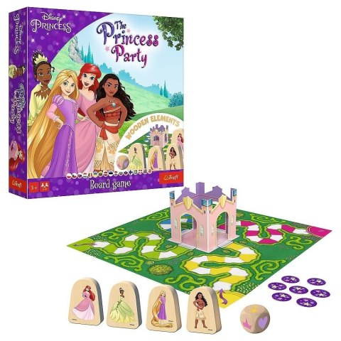 Gra planszowa Disney The Princess Party TREFL Gra planszowa Disney The Princess Party TREFL
