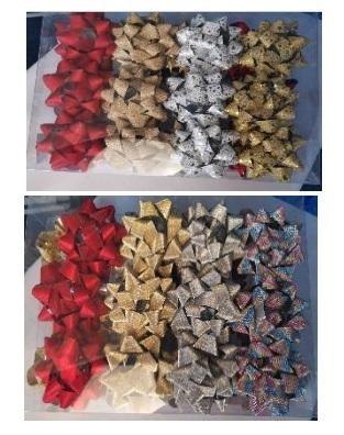Rozetki 8,5cm JYWK R496 24szt MIX Rozetki 8,5cm JYWK R496 24szt MIX