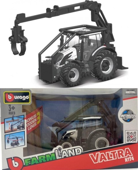 Valtra N174 z kłodami napęd BBURAGO Valtra N174 z kłodami napęd BBURAGO