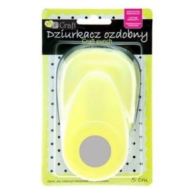 Dziurkacz ozdobny 5cm koło Dziurkacz ozdobny 5cm koło