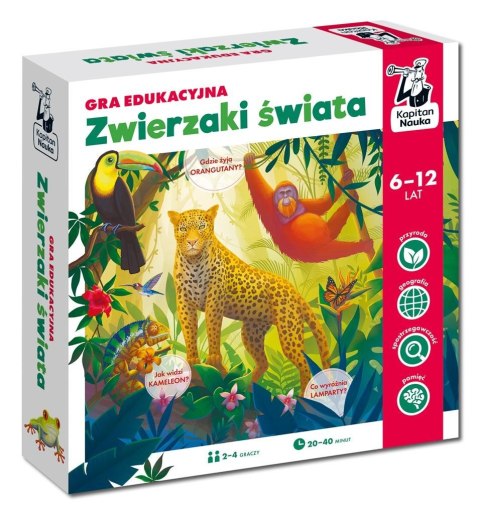 Kapitan Nauka. Zwierzaki świata Kapitan Nauka. Zwierzaki świata