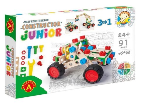 Mały Konstruktor Junior - Offroad Vehicle 3w1 ALEX Mały Konstruktor Junior - Offroad Vehicle 3w1 ALEX