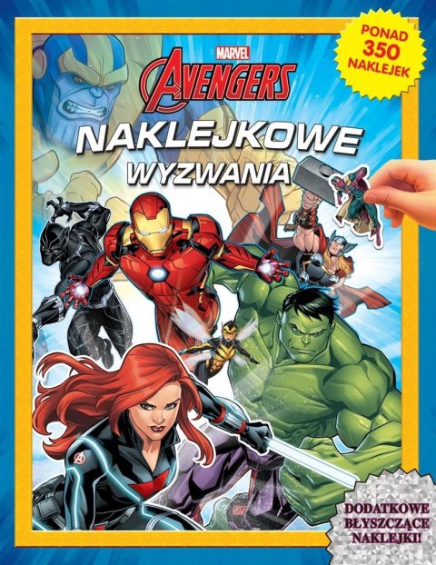 Naklejkowe wyzwania. Marvel Avengers Naklejkowe wyzwania. Marvel Avengers