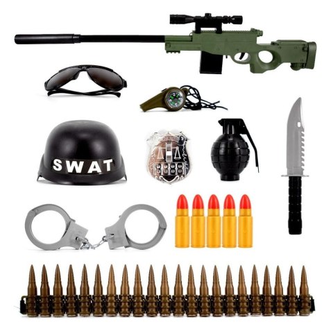 Zestaw militarny w siatce Zestaw militarny w siatce
