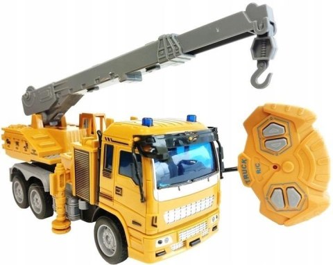 Dźwig R/C + ładowarka + św/dź Dźwig R/C + ładowarka + św/dź