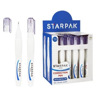 Korektor w piórze z metalową końcówką 7ml (24szt)