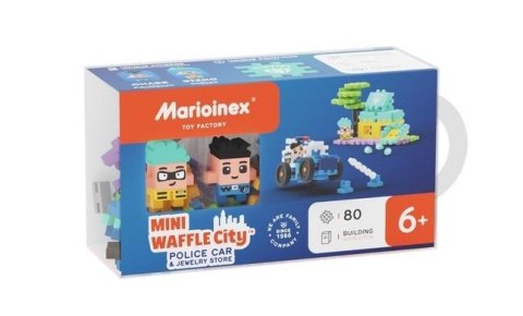 Mini Waffle Auto policyjne + sklep jubilerski Mini Waffle Auto policyjne + sklep jubilerski