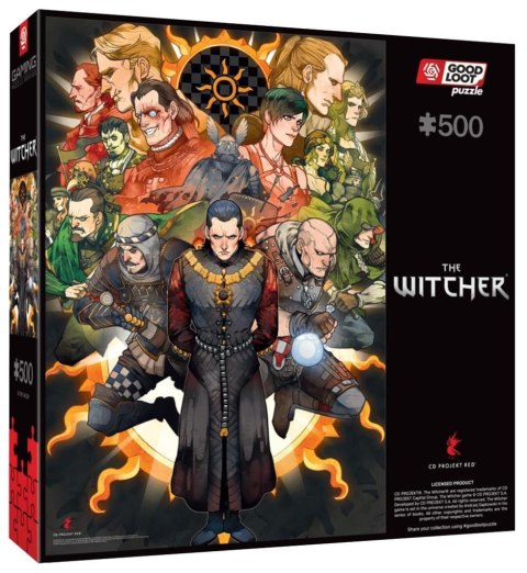 Puzzle 500 Gaming: The Witcher Nilfgaard Puzzle 500 Gaming: The Witcher Nilfgaard