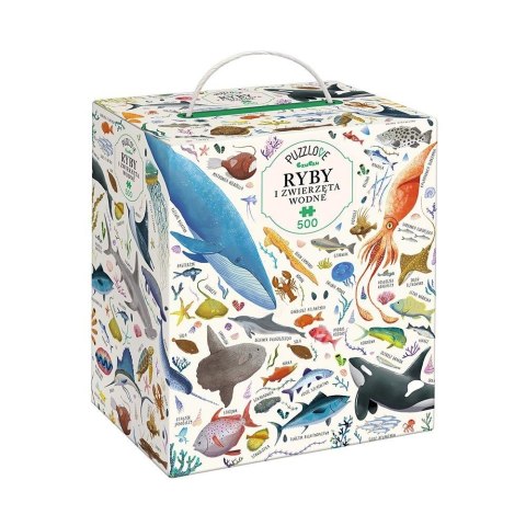 Puzzlove CzuCzu Ryby i zwierzęta wodne 500 el. Puzzlove CzuCzu Ryby i zwierzęta wodne 500 el.