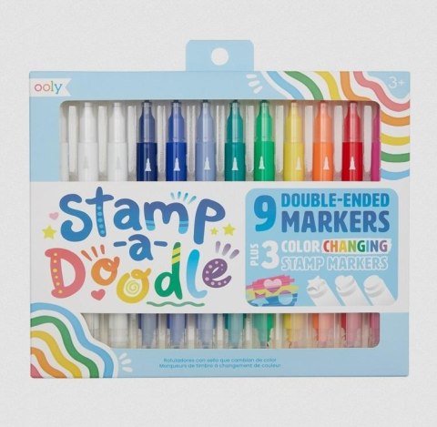 Flamastry z transp. stemp Stamp a doodle Flamastry z transp. stemp Stamp a doodle