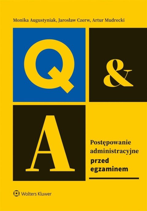 Postępowanie administracyjne. Przed egzaminem Postępowanie administracyjne. Przed egzaminem